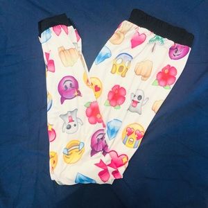 Emoji Pants Sleepwear/Joggers